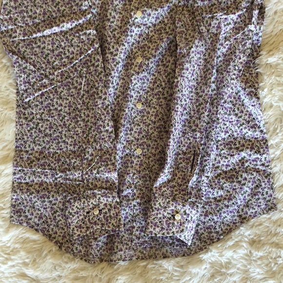 EUC Paul Smith 100% Cotton Floral Dress Shirt - Picture 4 of 7